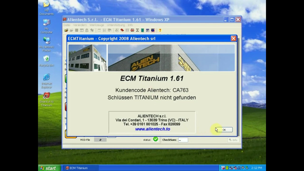 ecm titanium free